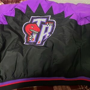 Toronto raptors authentic bomber jacket